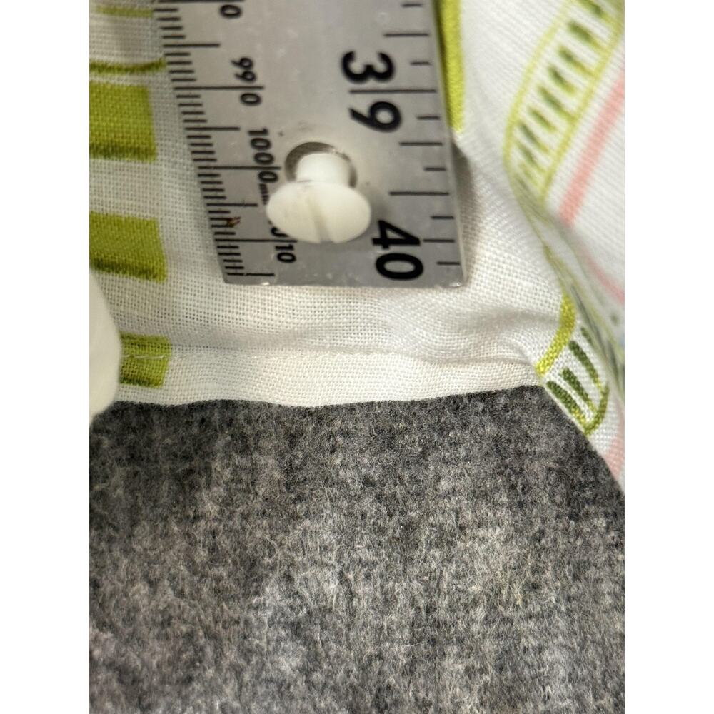 Corey Lynn Calter Dress Womens XS White Linen Lemon Print Puff Sleeve Sundress - Picture 5 of 14